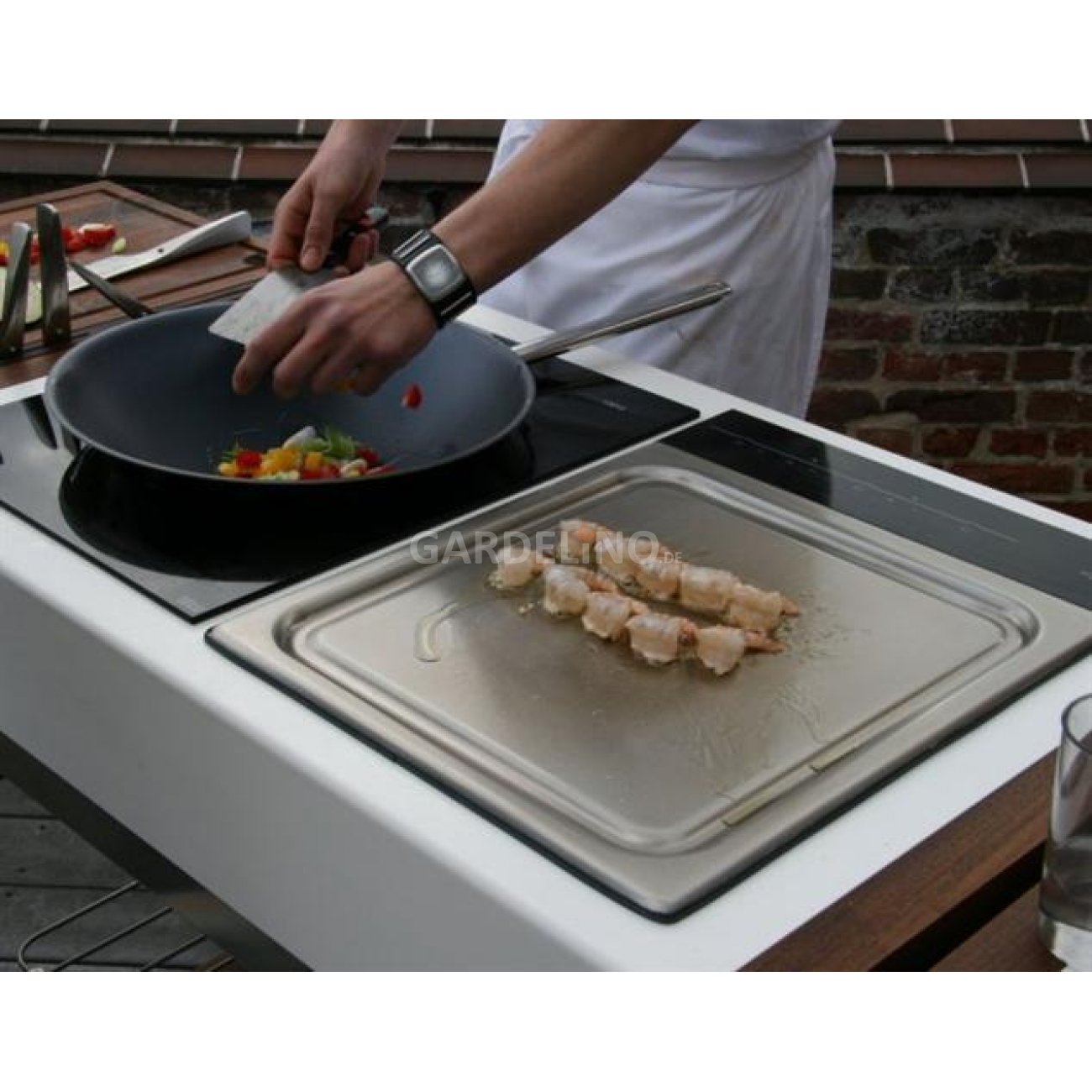 Induplus Teppanyaki Grill in / outdoor