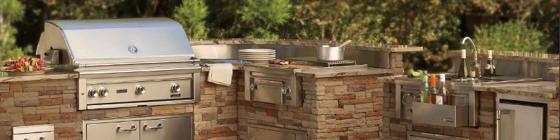 Kochfelder für Außenküchen
