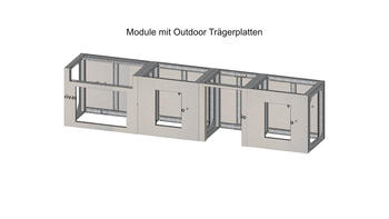 Selbst aufgebaute Module der vivandio custom go
