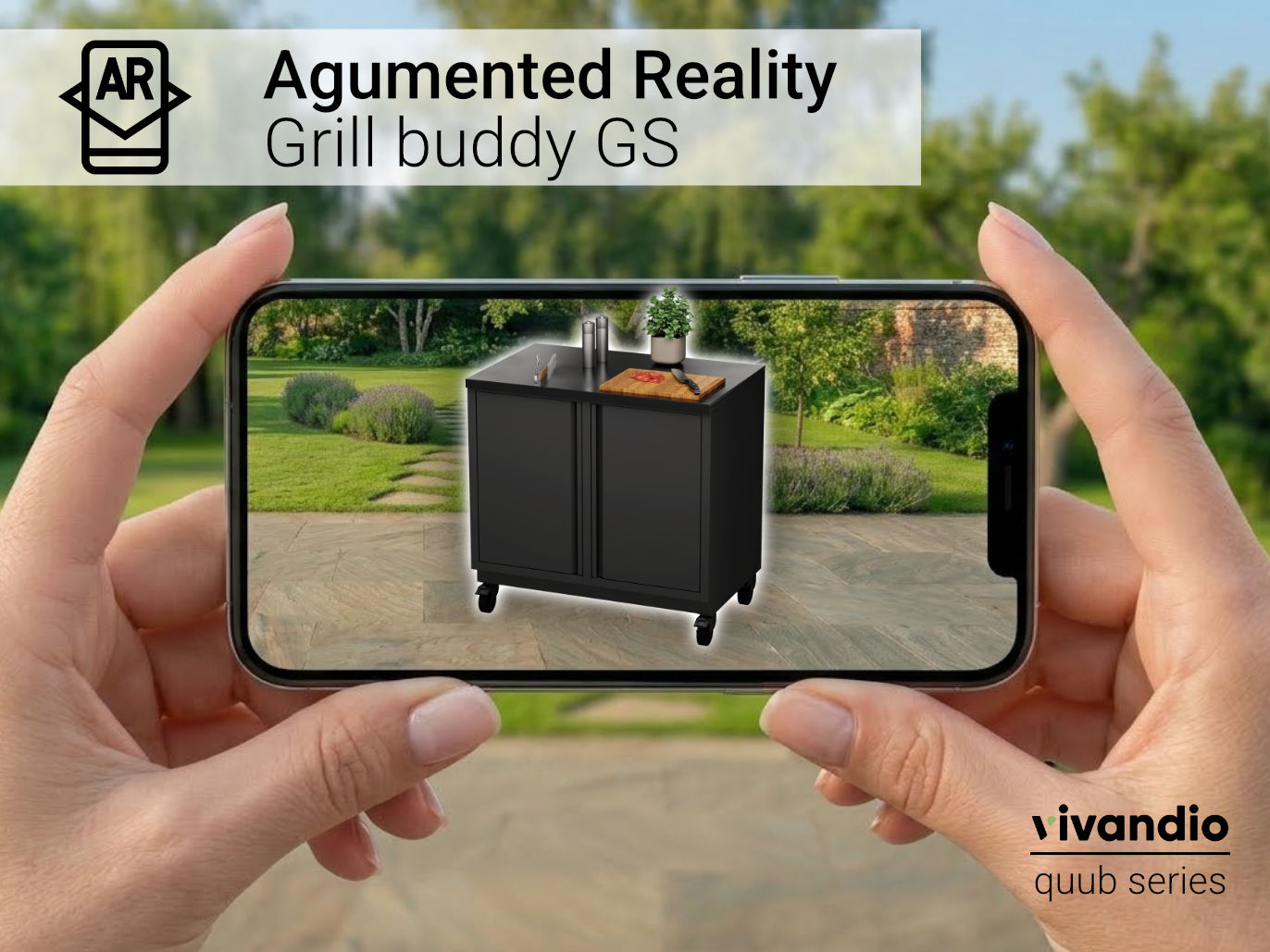 Garten & Grillschrank mit Augmented Reality am Handy testen
