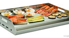 Edelstahl-Plancha für den Grill