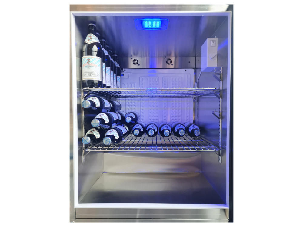 Fassungsvermögen des vivandio Outdoor Kühlschranks FS-150