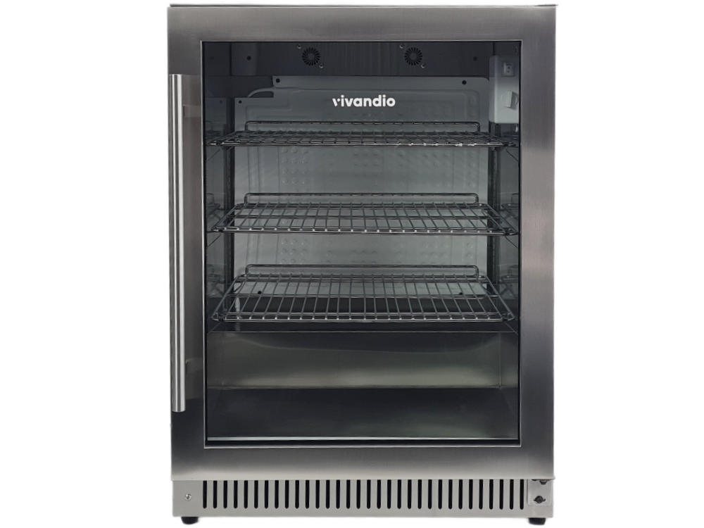 Design und Verarbeitung des vivandio Outdoor Kühlschranks  FS-150