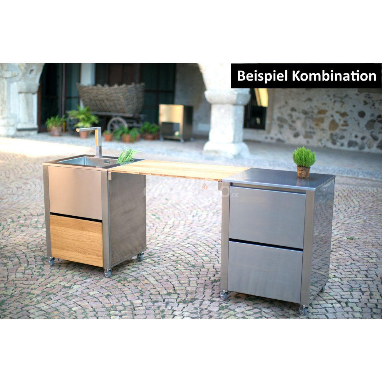 joko domus CUN kitchen Wok Küchenwagen