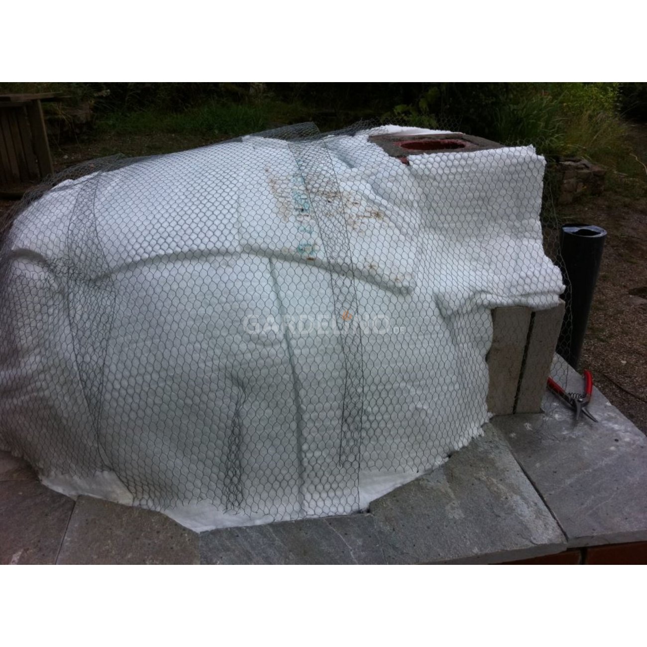 Set: Pizzaofen Isolier- & Montageset