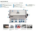 Einbau Gasgrill Napoleon Prestige BIPRO500 RB Erdgas inkl. Drehspieß