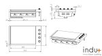 Indu+ Einbaugrill Gasgrill 50mbar