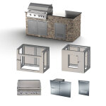 vivandio custom “start” Outdoor Küchen Bausatz