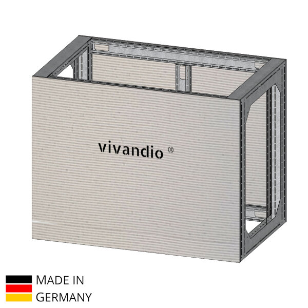 vivandio custom 116 cm Außenküche Bau-Modul