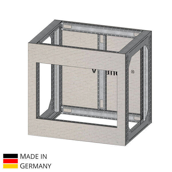 Außenküche Bau-Modul 96 cm mit vivandio Doppelrahmen Cutout Kit