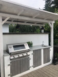 Eigenbau Außenküche mit BeefEater Grill