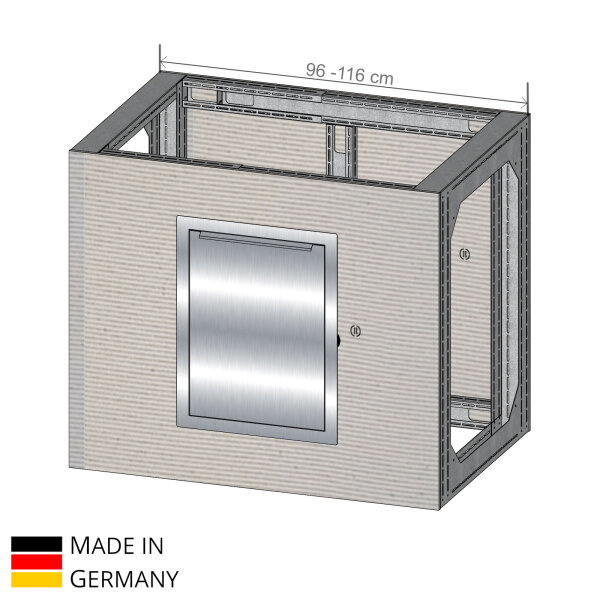 Variables Außenküchen-Modul 96-116 cm