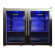vivandio outdoor cooler FS-63 Kühlschrank V2: Doppelkühlschrank (Bundle aus R+L)
