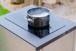 Edelstahl Outdoor Küchenmodul für Kochfeld von vivandio quub