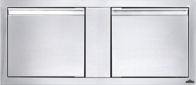 Verpackungsmangel: Napoleon Doppeltür Outdoor Küchen Einbaukomponente quer lang 115 x 50 cm
