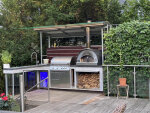 Outdoor Küche mit vivandio Fyre X Grill