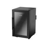 schwarzer Outdoor Kühlschrank FS-63, Griff links