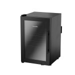 schwarzer Outdoor Kühlschrank FS-63, Griff rechts