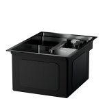Outdoor Küchen Spüle MC mit versenkbarer Armatur, PVD GunPowderBlack