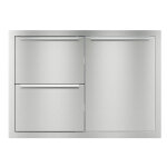 Outdoor Küchen Einbau Schubladen-Tür Kombination