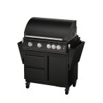 Premium Gasgrill fyre X schwarz