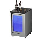 Mobiler Kühlschrank für Pool und Garten