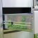 Outdoor Cocktailstation mit Kühlschrank und Spüle, black mit Lenkrollen