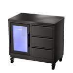 Grill Beistellwagen mit Kühlschrank - vivandio quub Special  CoolBuddy