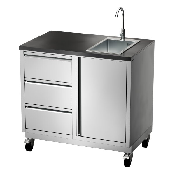 quub Schubladen Schrank Outdoorküchen Spül Modul