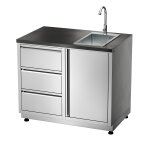 quub Schubladen Schrank Outdoorküchen Spül Modul