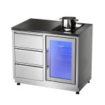 quub Schubladen Kühlschrank Outdoorküchen Koch Modul Induktion