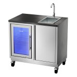 quub Kühlschrank Schrank Outdoorküchen Spül Modul