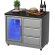 Mobile Outdoor Dining Station mit Kühlschrank & 3 Schubladen