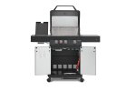 Prime Liner by BULL G3 – schwarzer 3-Brenner-Gasgrill mit Infrarot-Seitenbrenner