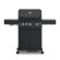 Prime Liner by BULL G3 – schwarzer 3-Brenner-Gasgrill mit Infrarot-Seitenbrenner