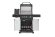 Prime Liner by BULL G3 – schwarzer 3-Brenner-Gasgrill mit Infrarot-Seitenbrenner
