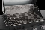 Prime Liner by BULL G4 – schwarzer 4-Brenner-Gasgrill mit Infrarot-Seitenbrenner