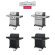 Prime Liner by BULL G4 – schwarzer 4-Brenner-Gasgrill mit Infrarot-Seitenbrenner