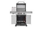Prime Liner by BULL S3 – Edelstahl-3-Brenner-Gasgrill mit Infrarot-Seitenbrenner