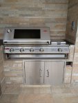 Außenküche mit Beefeater SL4000 Frankreich