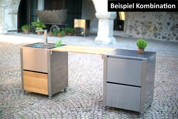 joko domus CUN kitchen - mobile Spüle für Garten & Terrasse