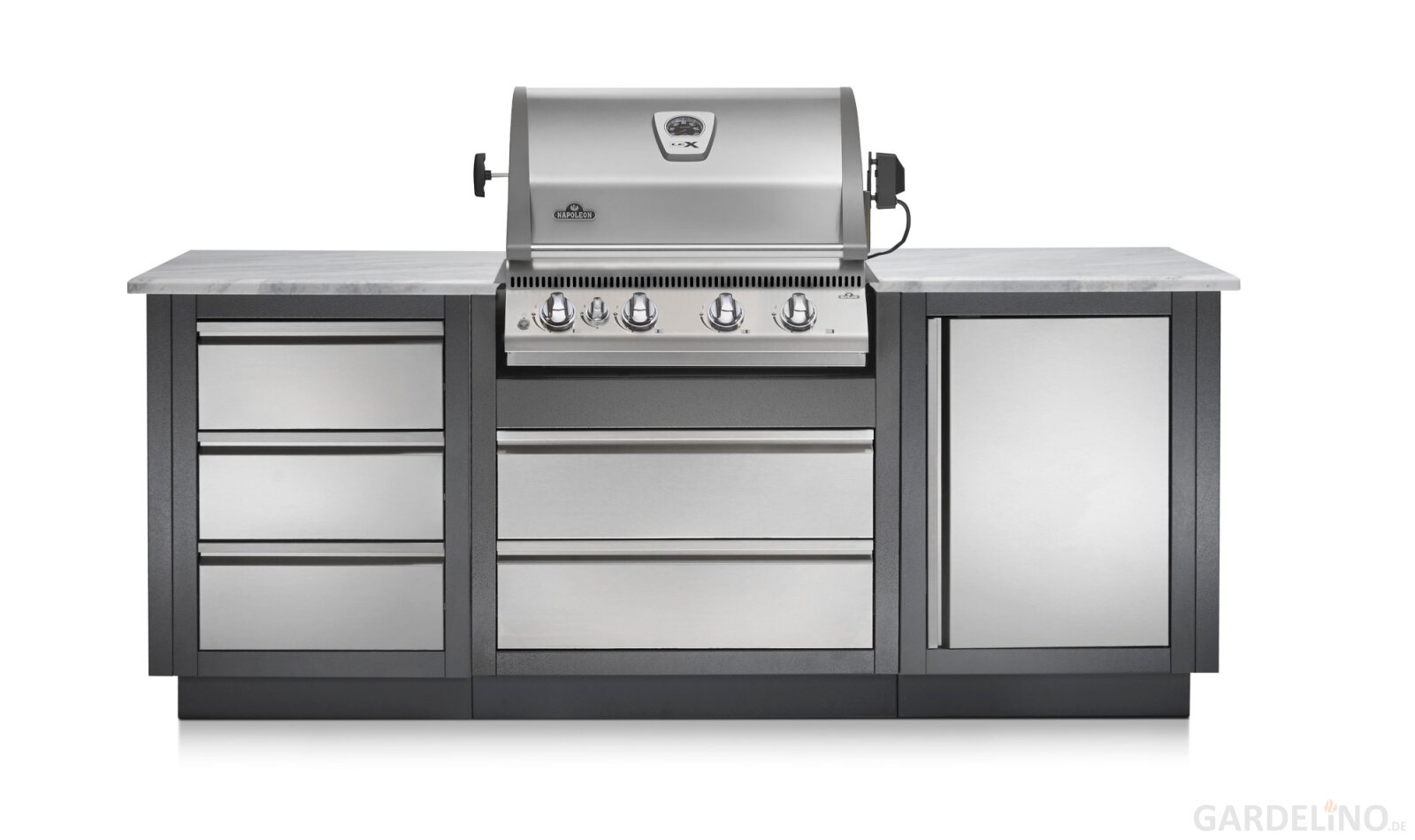 NAPOLEON OASIS OUTDOOR KITCHEN DEKTON WORKTOPS NAPOLEON